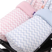 Conjunto 2ud Sacos Silla Baby Monster Easy Twin INDI AZ-INDI RS.Sarga Az-Rs