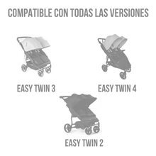 Funda Colchón Sabana Bajera Capazo Impermeable Baby Monster Easy Twin 4 PIQUE GRIS