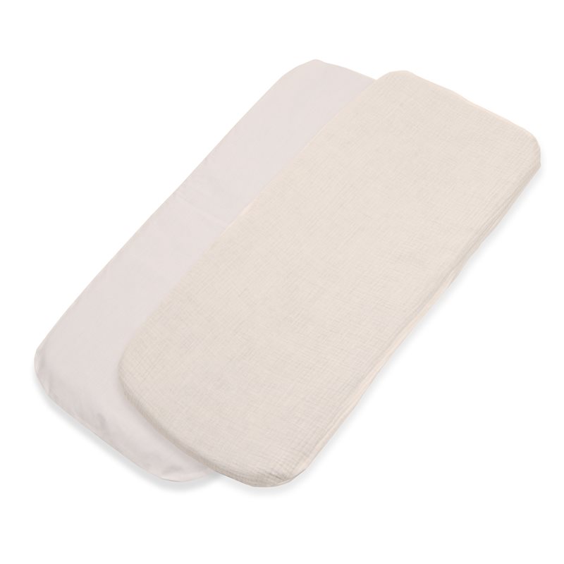 Pack 2ud.Funda Colchón Sabana Bajera Capazo Baby Monster Easy Twin 4 MUSELINA CR