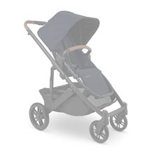 Colchoneta Funda Uppababy Vista / Cruz V2 VICHY M NEGRO.Negro