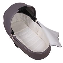 Funda Capazo Cybex Mios Lux 2019-23 Velcro PIQUE CRUDO.Crudo