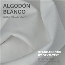 Funda Capazo Velcro Joolz Aer+ PIQUE BLANCO