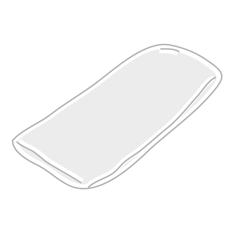 Pack 2ud.Funda Colchón Sabana Bajera Capazo Uppababy Vista y Cruz ALGODÓN BLANCO
