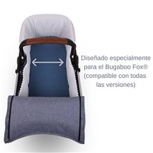 Funda Capazo Velcro Bugaboo Fox 5 PIQUE BLANCO