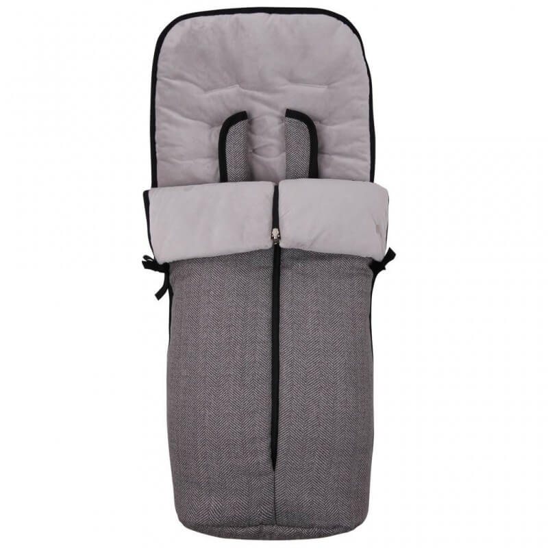 Saco Silla Paseo Invierno TP CC SPIGA.Velour Gris/Negro