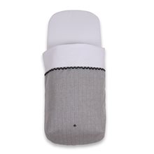 Saco para Capazo Verano PIQUE BLC.Pique Blanco/Blanco