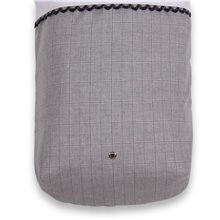 Saco para Capazo Verano PIQUE BLC.Pique Blanco/Blanco