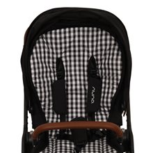Colchoneta Verano Nuna Triv Next VICHY M NEGRO. -Transpirable-
