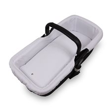 Conjunto Funda Capazo y Saco Capazo PIQUE BLANCO