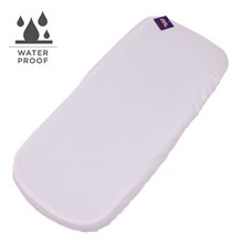 Funda Colchón Sabana Bajera Capazo Impermeable Cybex Balios Cot S Lux PIQUE BLANCO