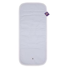 Colchoneta Silla KUKU CELESTE.Blanco
