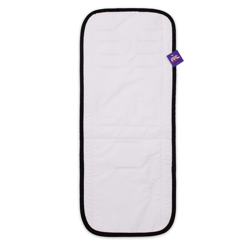Colchoneta Silla BLANCO.3D/Negro