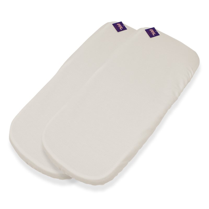 Pack 2ud.Funda Colchón Sabana Bajera Capazo Joolz Day+ PIQUE CRUDO