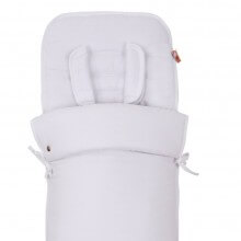 Saco Silla Paseo Joolz HUB 2 PIQUE BLANCO.Blanco
