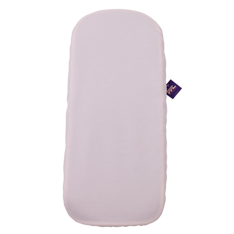 Pack 2ud.Funda Colchón Sabana Bajera Capazo Joolz Hub 2 PIQUE ROSA