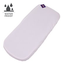 Funda Colchón Sabana Bajera Capazo Impermeable Joolz Hub 2 PIQUE BLANCO