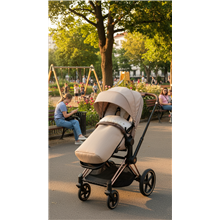 Saco Silla Cybex Priam SPIGA CR.Toile Crudo