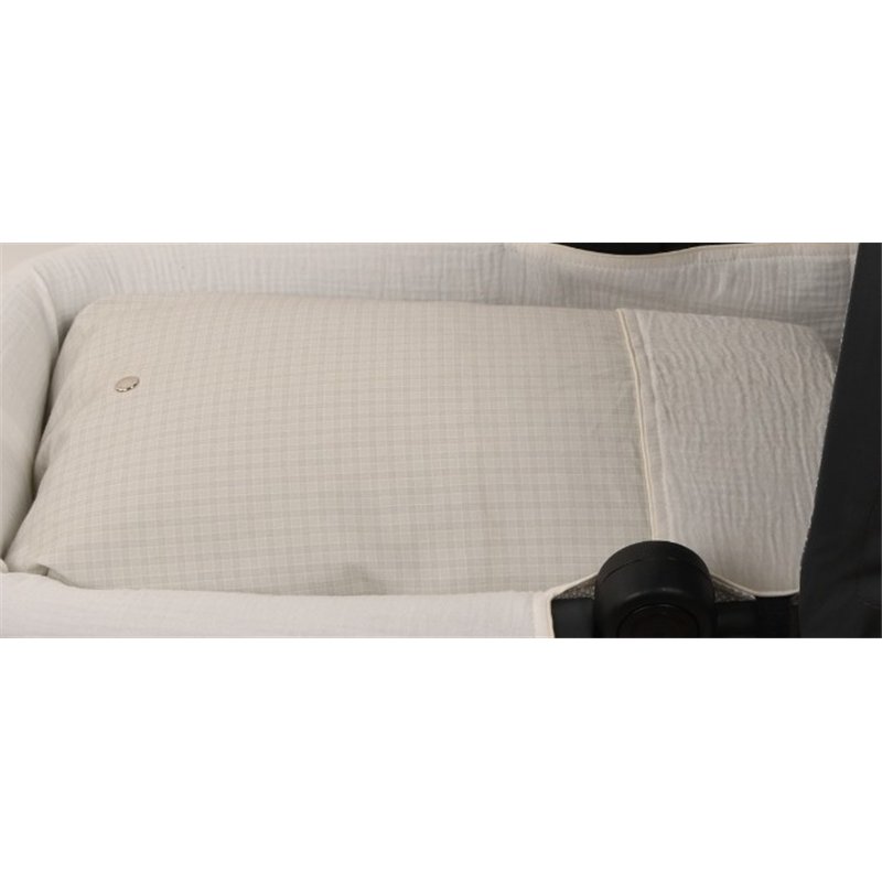 Saco Capazo Universal VICHY GRIS MELANGE. Bambula CR