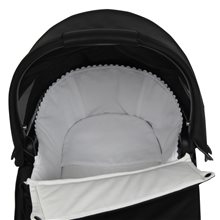 Funda Capazo con vuelta Cybex Mios Lux 2019-25 PIQUE BLANCO