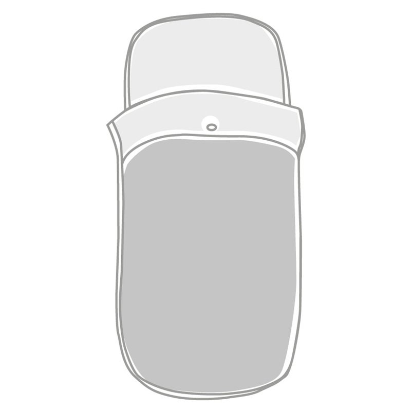 Saco Capazo Verano Entretiempo Babyzen Yoyo PIQUE BLANCO.Plisado