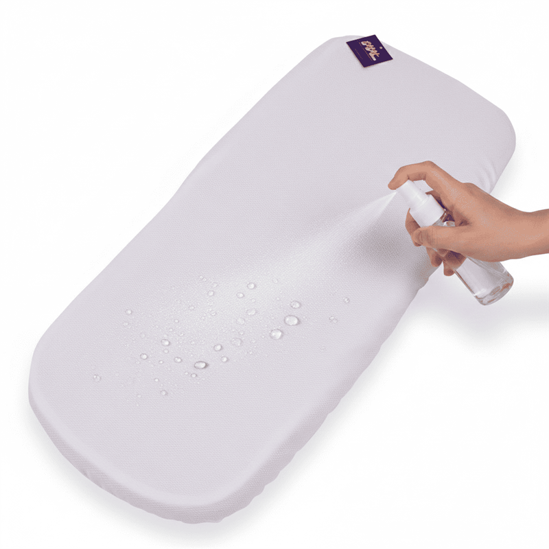 Funda Colchón Sabana Bajera Capazo Impermeable Inglesina Aptica / Electa PIQUE BLANCO