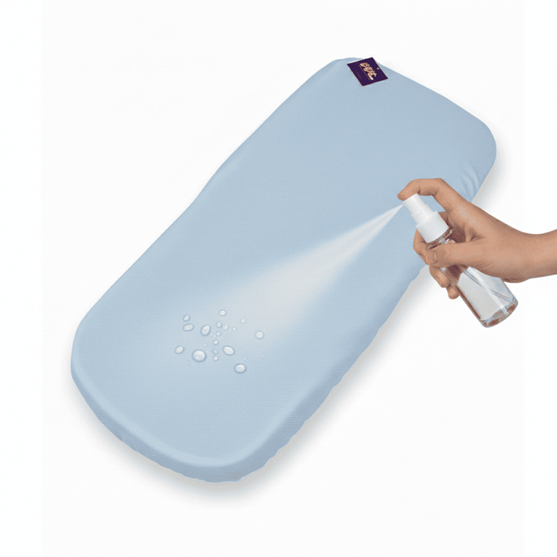 Funda Colchón Sabana Bajera Capazo Impermeable Inglesina Aptica / Electa PIQUE CELESTE