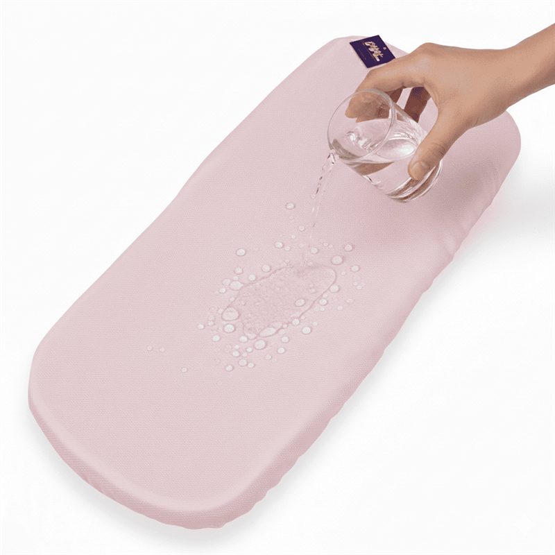 Funda Colchón Sabana Bajera Capazo Impermeable Inglesina Aptica / Electa PIQUE ROSA