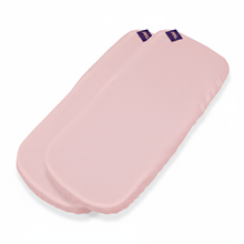 Pack 2ud.Funda Colchón Sabana Bajera Capazo Bugaboo Dragonfly PIQUE ROSA