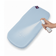 Funda Colchón Sabana Bajera Capazo Impermeable Bugaboo Dragonfly PIQUE CELESTE