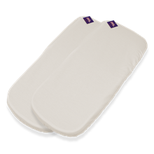 Pack 2ud.Funda Colchón Sabana Bajera Capazo Inglesina Aptica / Electa  PIQUE CRUDO