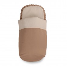 Saco Capazo para Baby Monster NATALY AR. Bambula Cr. Base plisado en Nataly