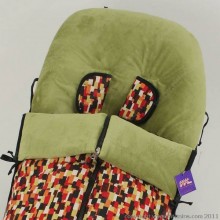 Saco Silla CC BBOO PUZZLE.Velour Verde/Negro tititnins